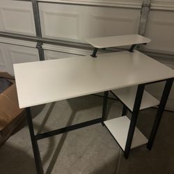 Office desk With Monitor Stand