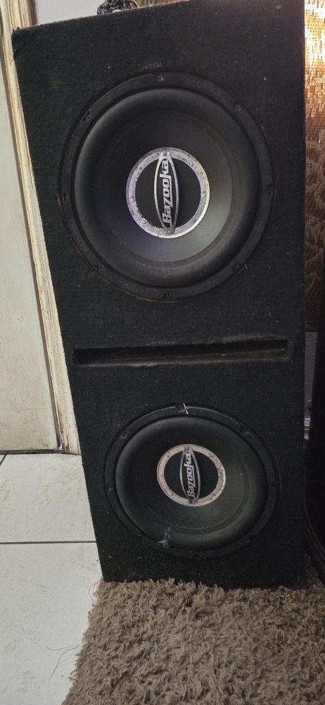 Bazooka 10s On Ported Box