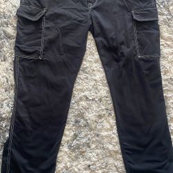 True Religion Baggy Cargo Pants