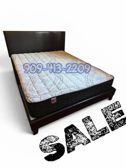 Queen Bed With Bamboo Supreme Mattress!