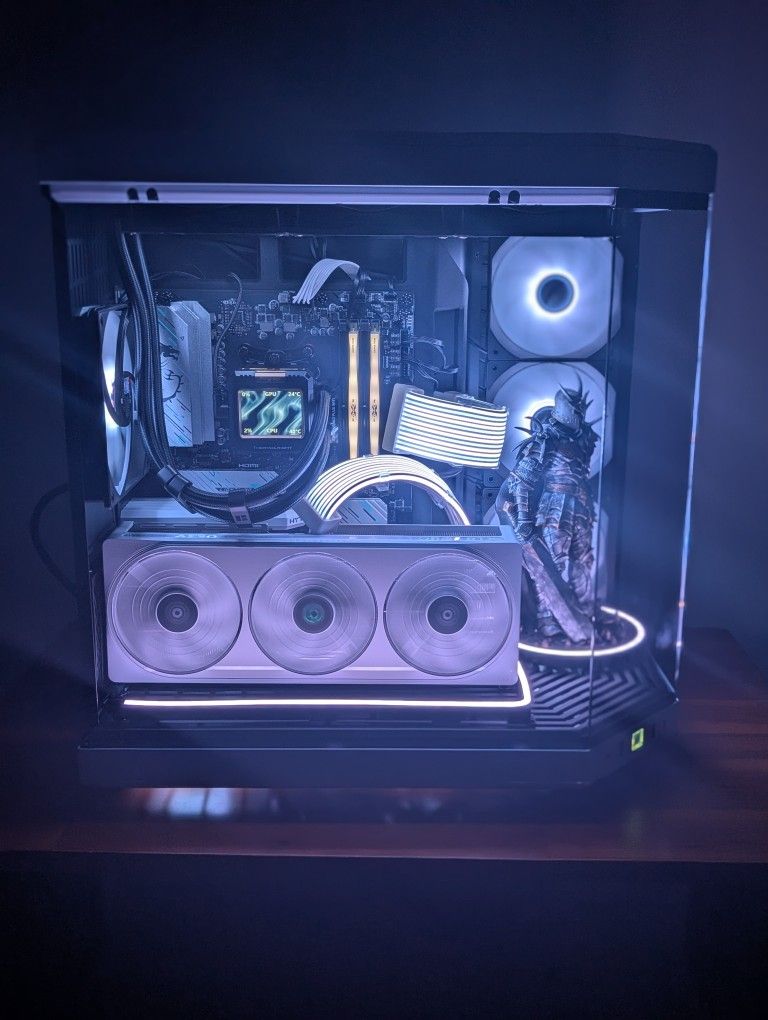 Death Knight Gaming PC - Nvidia 5070 + Ryzen 9600X - Hyte Y70