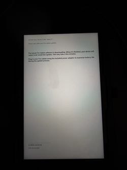 Amazon fire tablet $20