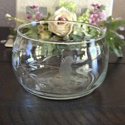 princess house candy dish 3.5"x2.5"