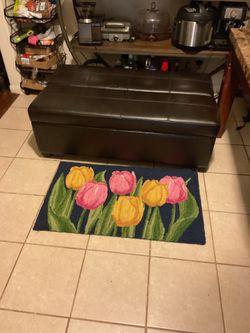 Fold out bed ottoman