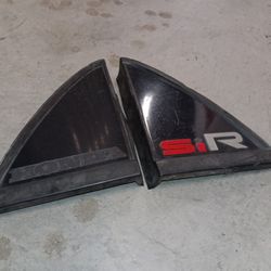 HONDA CRX REAR TRIANGLES SIDES TRIM GARNISH OEM Si