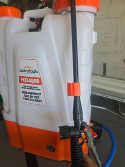 PetraTools HD4000 Professional Battery Backpack Sprayer – $100 OBO