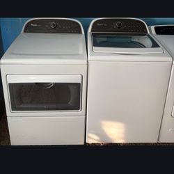 Whirlpool Cabrio Washer& Dryer with Sanitize Cycle