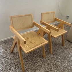 Rattan chairs 