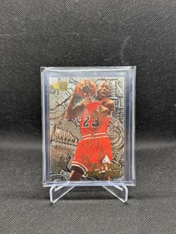 Michael Jordan Fleer Metal Nuts & Bolts Card