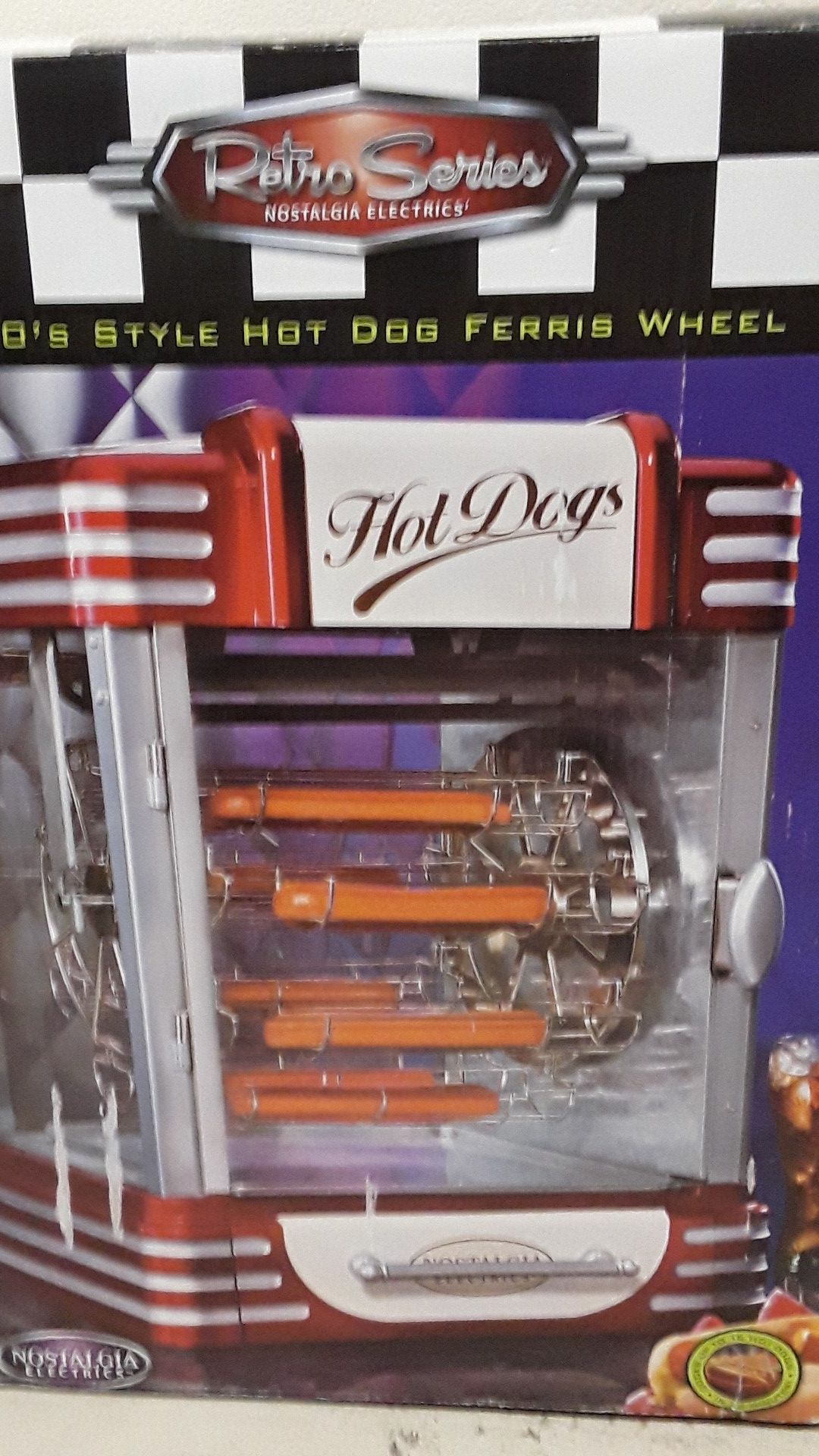 Retro Series Hot Dog Ferris Wheel