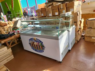 Large 24 Bucket Ice Cream Cooler Three Available