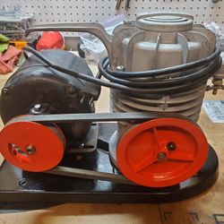 Vintage Speedy brand air compressor