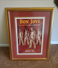 Bon Jovi Framed One and Only Show November 21, 2004 Borgata Hotel & Casino Atlantic City NJ