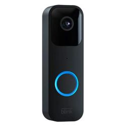 Blink - Smart Wifi Video Doorbell – Wired/Battery Operated - Black