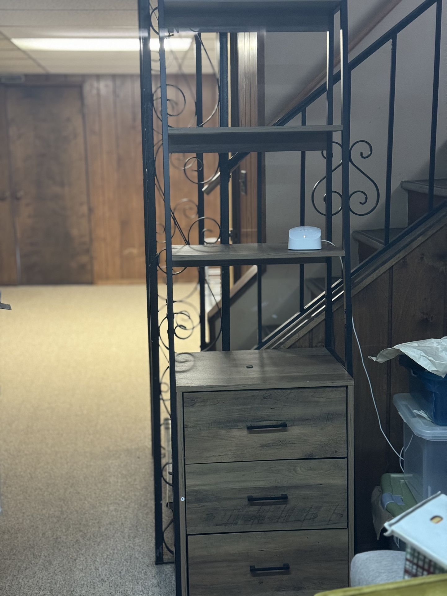 Shelf With Drawers
