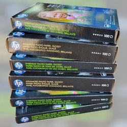 HP Glossy Photo Paper 6 Packages