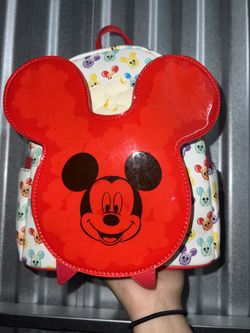 Loungefly Disney Parks Exclusive Mickey Balloon Popcorn Mini Backpack.