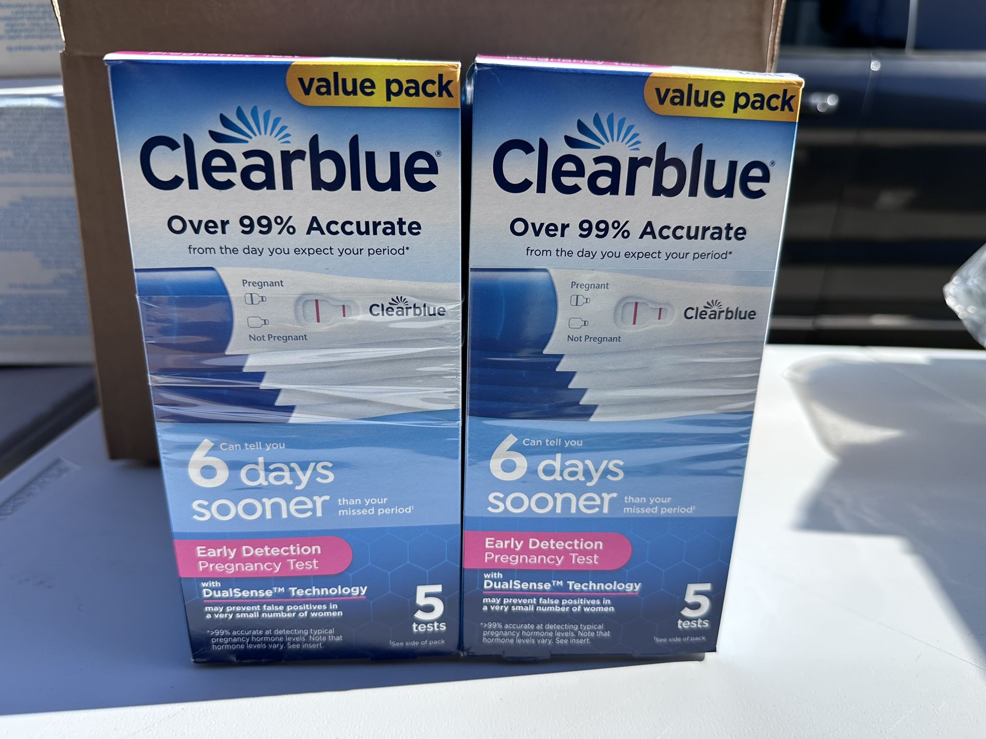 Clearblue Early Detection Pregnancy Tests - 5ct