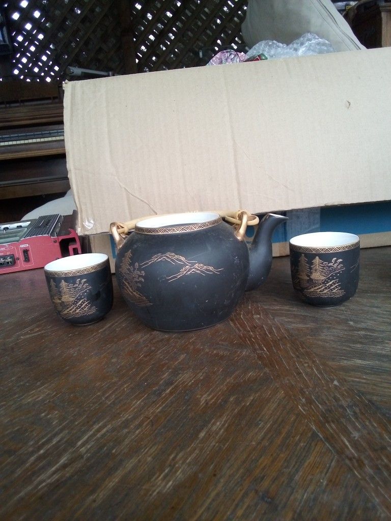 Japanese Tea Pot Set