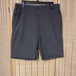 Nike Dri Fit Golf Shorts Size 34 Grey
