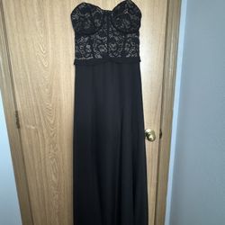 Black Lace Cocktail Dress