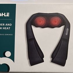 Massager: Mo Cuishle Shiatsu Back Shoulder and Neck Massager with Heat, Electric Deep Tissue