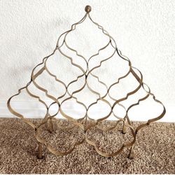 Pretty Gold Bottle Rack