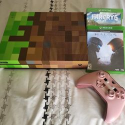 Xbox One S Minecraft Edition