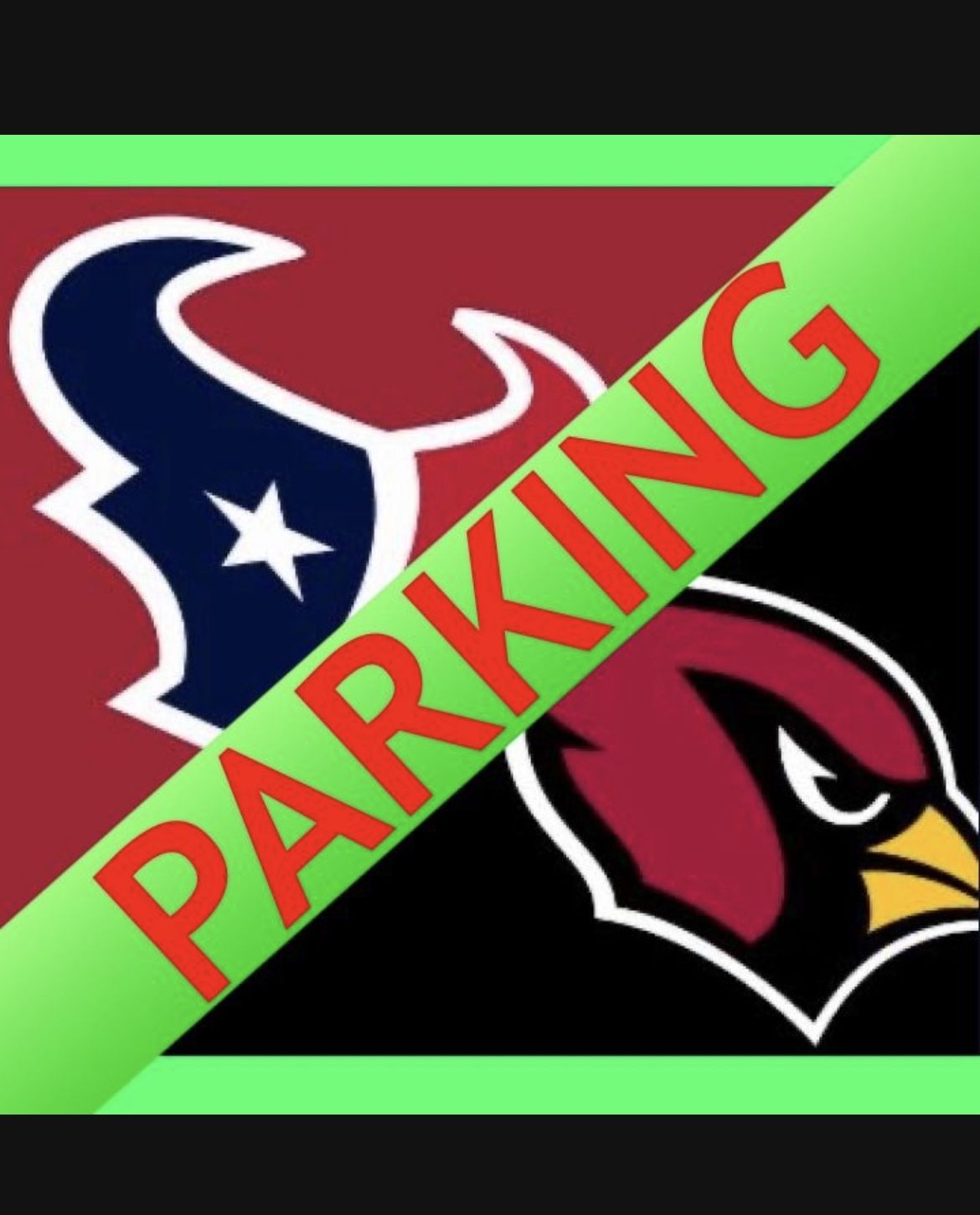 Cardinals Parking - Green 