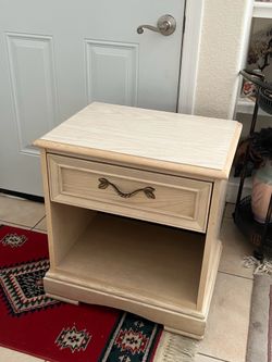 Wood Ends table