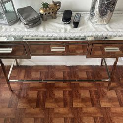 Mirror Console Table for Living Room