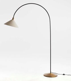 Crate & Barrel Arc Floor Lamp