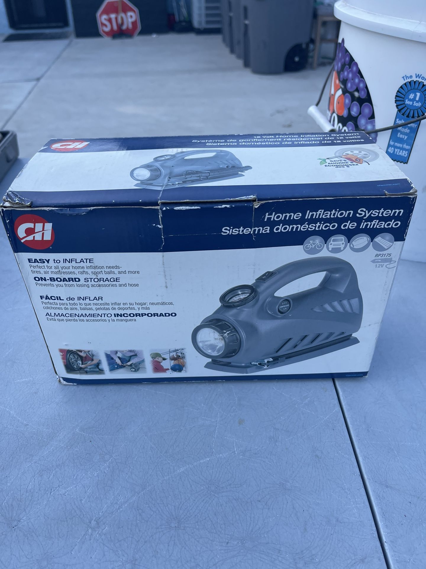 New Pump Works On Bikes Balls And Air Tubes Mattresses