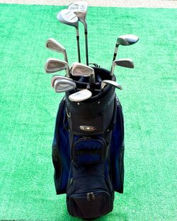 Complete King Cobra Oversize Golf Club Set | Driver Woods Irons + Odyssey Rossie Putter & OGIO Bag