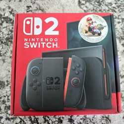 Nintendo Switch 2 Mario kart Bundle. New In box