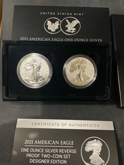 2021 reverse proof ASE set