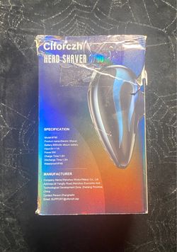 Clforczh Electric Head Shaver