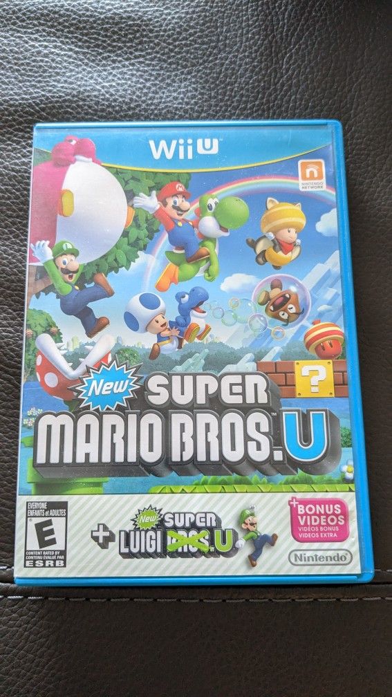 Super Mario Bros. U Video Game For Nintendo Wii U