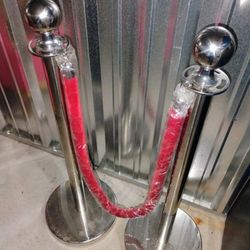 Velvet Rope And Stands