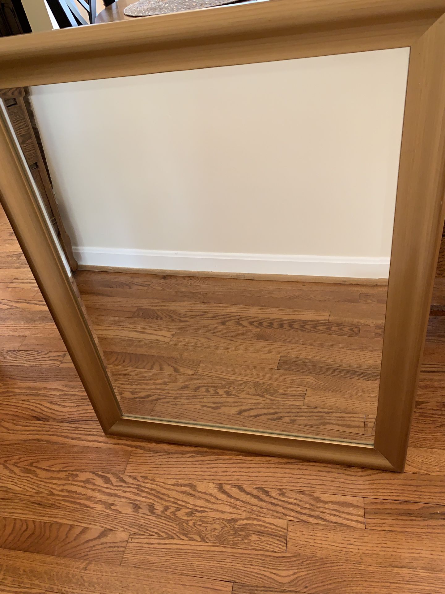 Mirror , gold framed