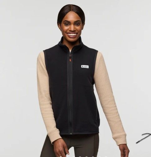 NWT, WOMEN'S COTOPAXI AMADO FLEECE SZ XL BLACK