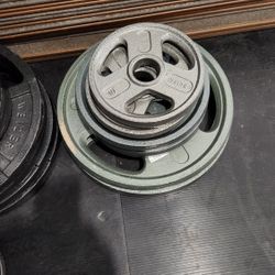 160 LB Olympic Weight Plates 