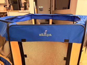 Zampa Large Portable Pet Playpen – Like New