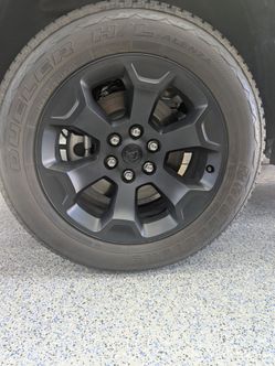2026 ram 1500 night edition rims and tires.