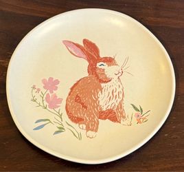 Threshold Melamine Bamboo Bunny Plate