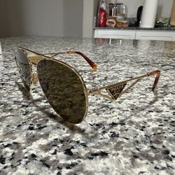 Prada PR 73ZS Men’s Gold Aviator Sunglasses – Brand New, Never Worn w/ Box & Travel Case