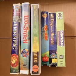 Disney VHS Tapes