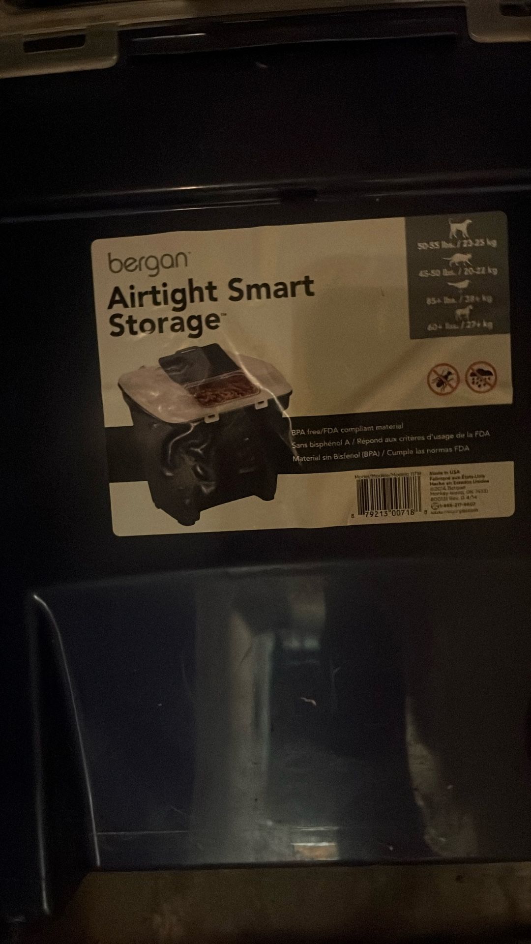 Petco Animal Food Holder On Wheels