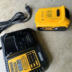 Dewalt 4 ah Battery and Charger