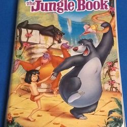 Disney The Jungle Book Black Diamond Edition VHS Movie #1122 RARE Classic